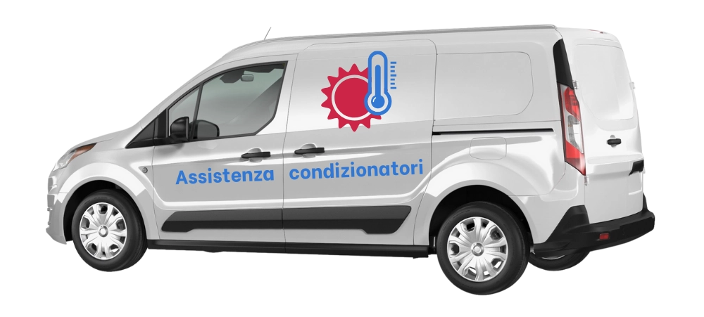 Camioncino di Termo 365 per l'assistenza condizionatori